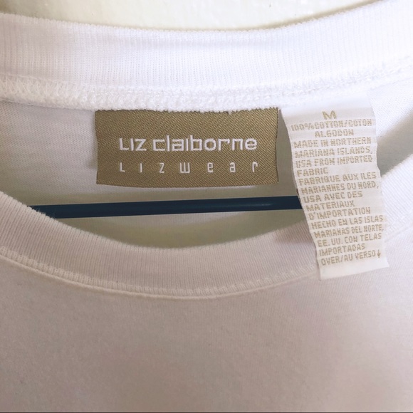 🌷Vintage Liz Claiborne Rose Graphic Tee🌷 - Picture 5 of 11